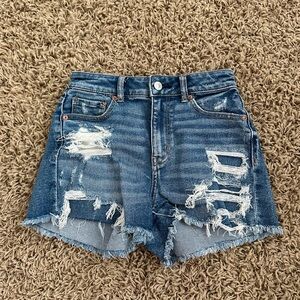 American Eagle blue jean shorts